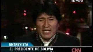 Evo miente por CNN