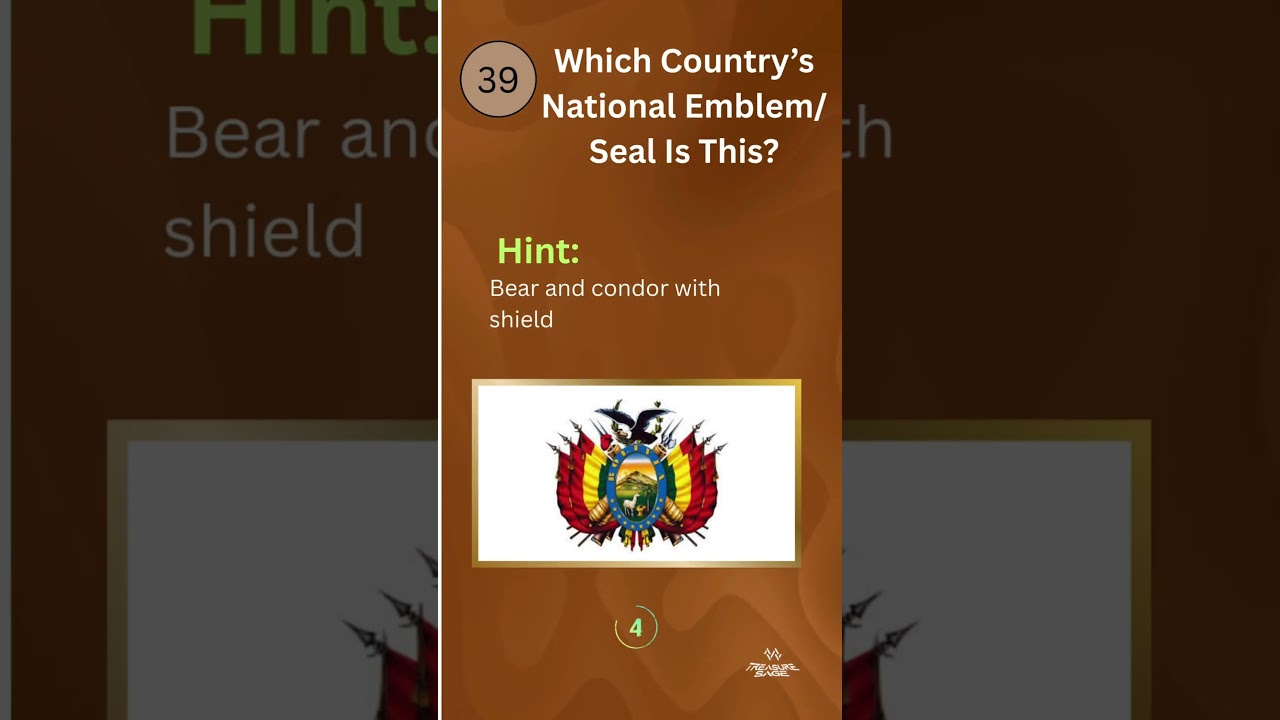 Guess the Country by Its National Emblem! | Ultimate Flag & Seal Quiz