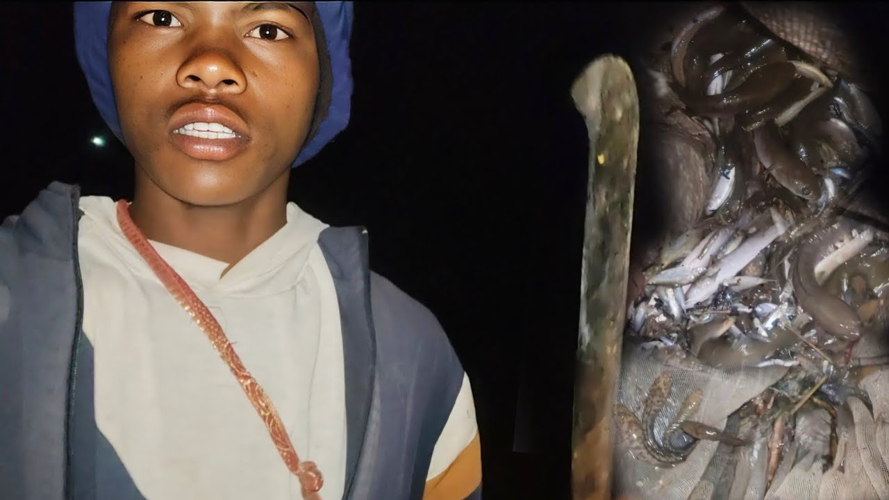 Night fishing 🎣🎣 3:00Am🕔 ki jaal se machili lane ja rahe hai ham 🎣🐟🐠😅