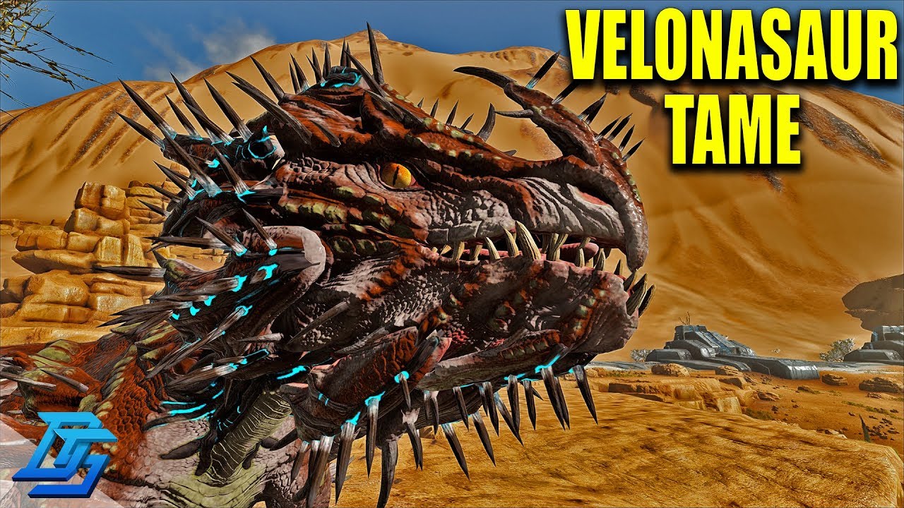 HOW TO TAME VELONASAUR EXTINCTION DLC Ark Extinction DLC Part 10