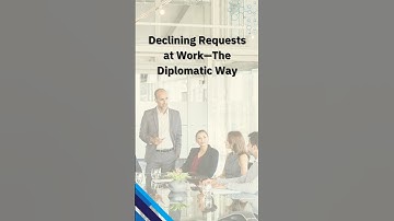 How to Politely Decline Requests at Work—Stay Diplomatic! #youtubeshorts #youtubeshort