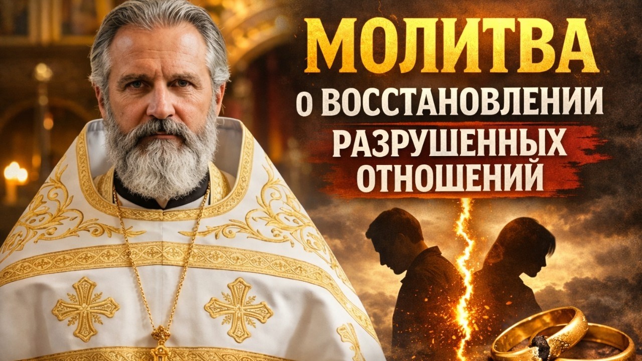 Молитва о восстановлении разрушенных отношений