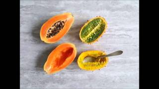 Jak obierać owoce tropikalne - ananas, granat, papaya, kiwano