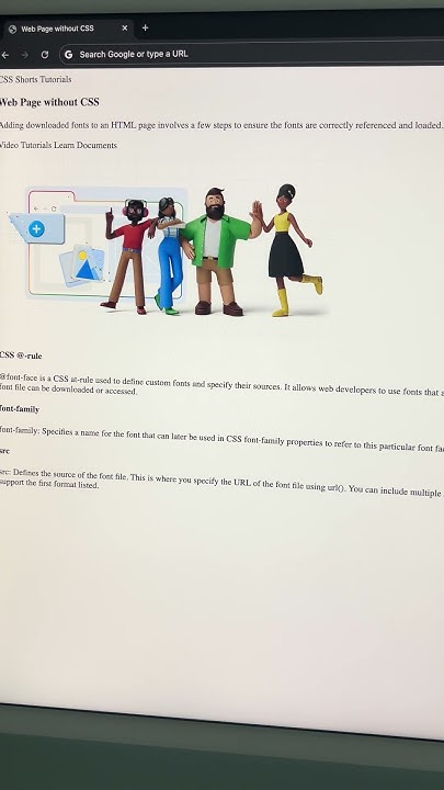 Web Page without CSS | #beginnerguide | #htmlcss | #webdevelopment | # ...