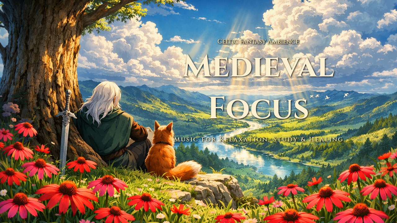 The Bard's Rest | Relaxing Medieval Lute Music for Focus & Calm [No Ads]