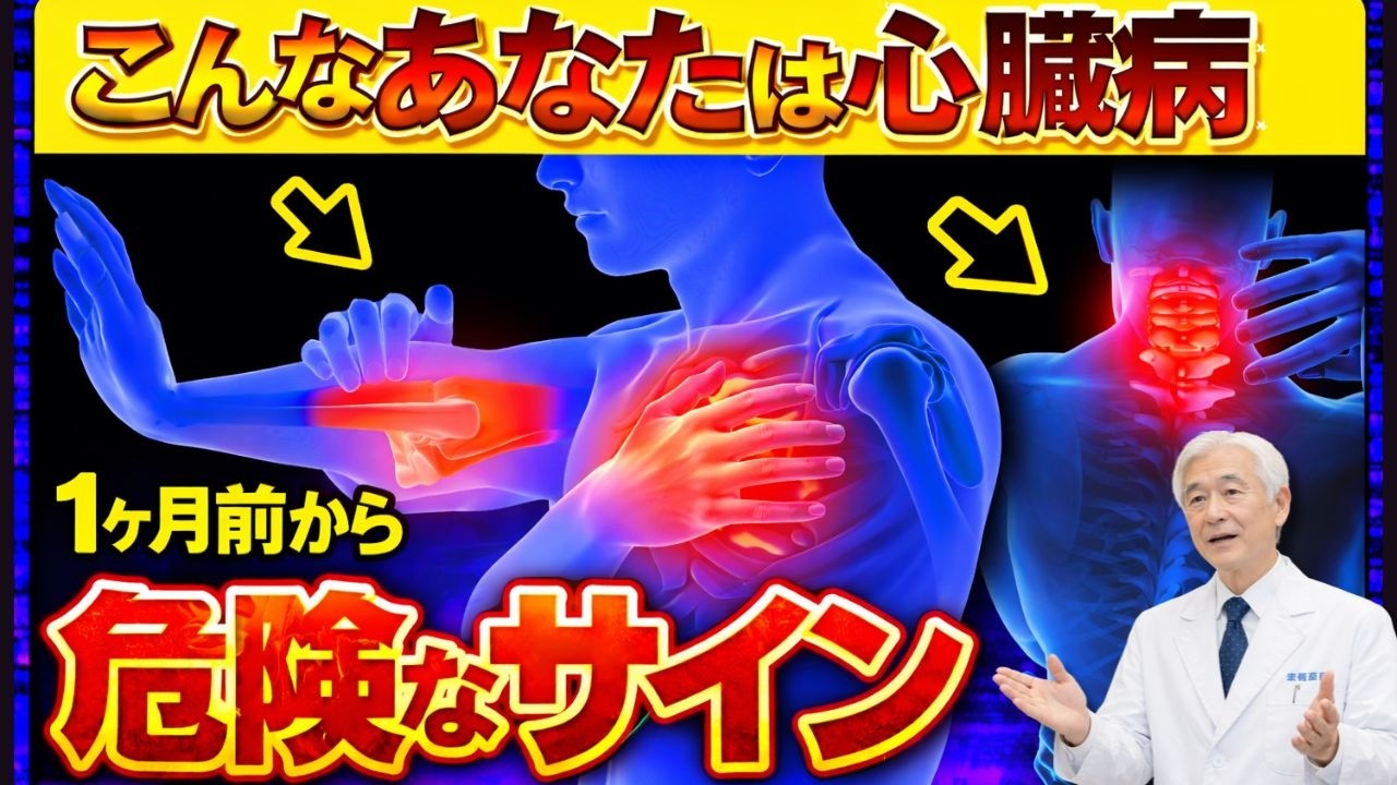 【要注意】心臓病が起こる前に知っておきたい7つの危険サイン（心筋梗塞　コレステロール）| 50代の健康