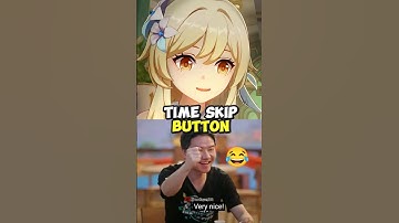 We Got Prank By Genshin Skip Button 😂