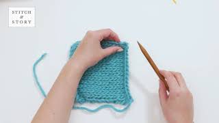 HOW TO PICK UP STITCHES - KNITTING TUTORIAL