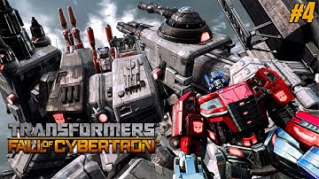 Transformers Fall Of Cybertron Walkthrough Part 4 [Ch. III] - Metroplex Heeds The Call