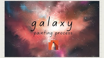 Galaxy Painting on Autodesk Sketchbook  [not a tutorial]