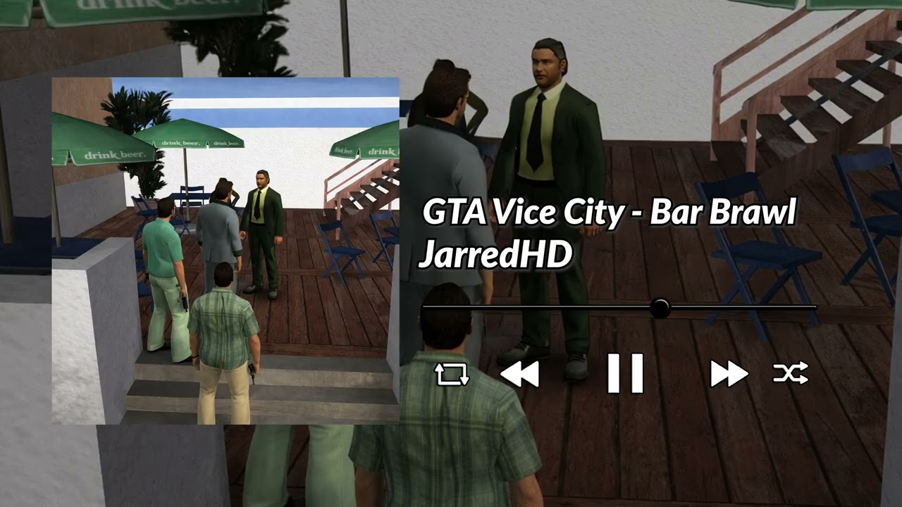 GTA Vice City - Bar Brawl - (Official Audio)