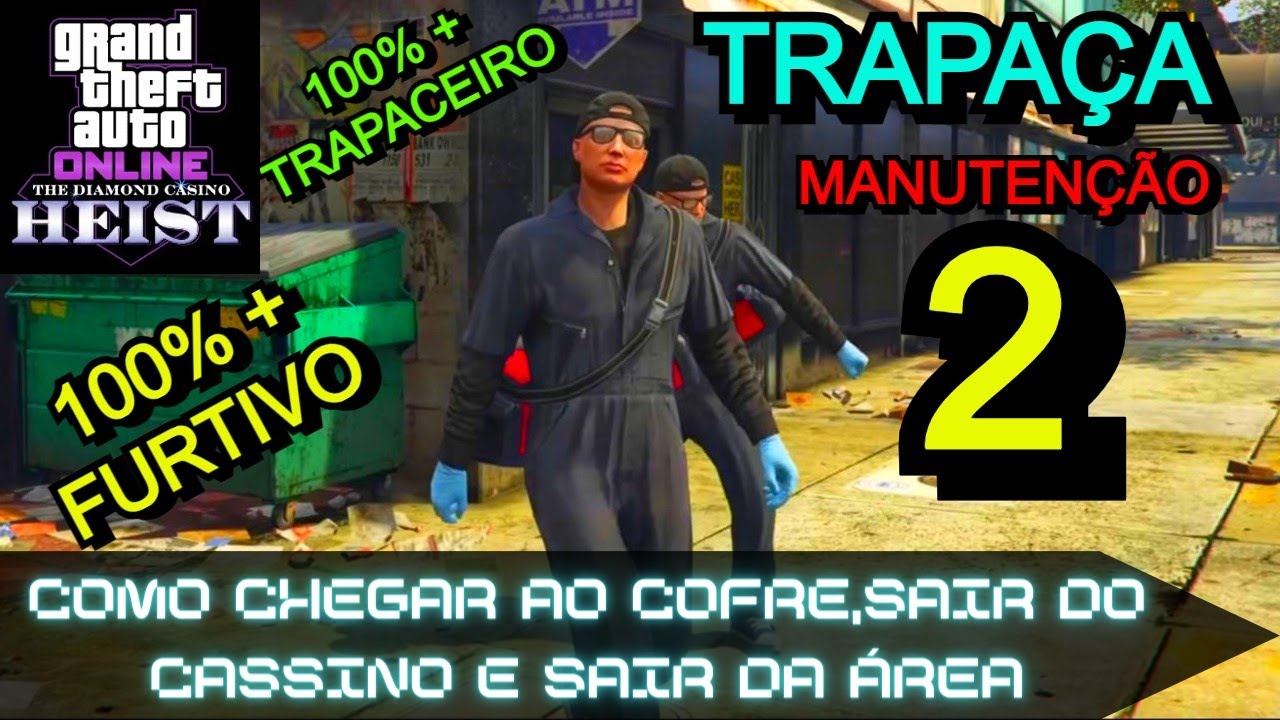 Como fazer o Golpe do Cassino Trapaça Equipe de Manutenção