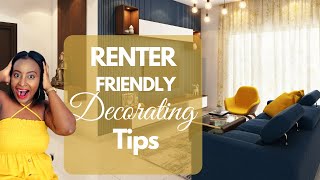 10 RENTER-FRIENDLY APARTMENT MAKEOVER IDEAS | DIY REMOVABLE UPGRADES| 2025