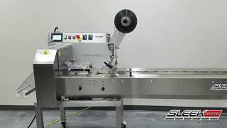 Automatically Flow Wrap Chocolate Squares - SleekWrapper 40