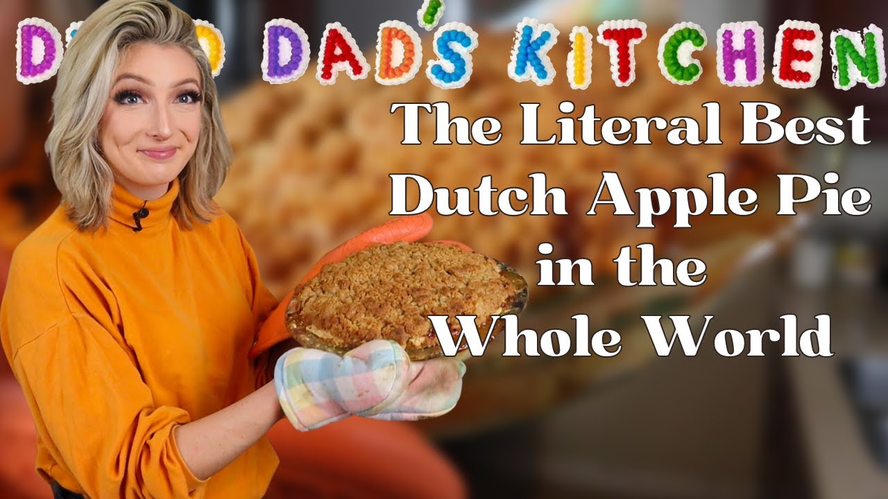 Dead Dad's Kitchen: PERFECT Dutch Apple Pie Recipe | Irene Walton