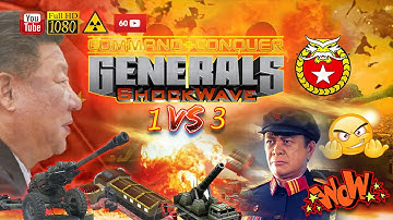 Epic Game🔴C&C Generals ZH !  Shock Wave 🔥 Nuke General 👿