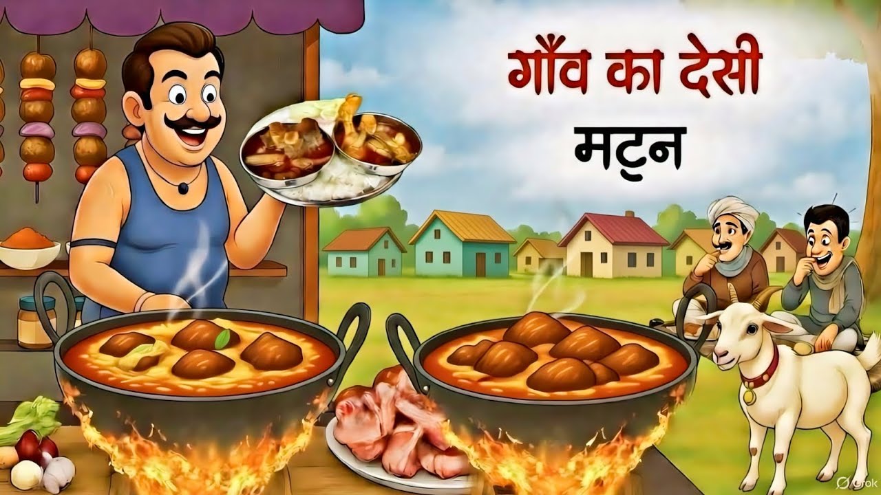 जिसे सर्दी छू भी नहीं पाई ❄️ | बूढ़े बाबा और मटन का राज | Hindi Story