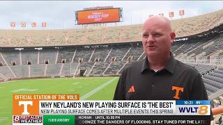 What makes Neyland’s new playing surface ‘the best in the country’