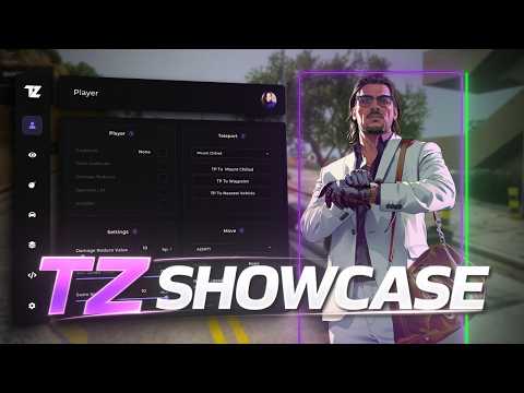 TZ Showcase / the Most OP FiveM Menu 🔥