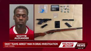 Search warrant leads to Fort Myers man s arrest on drug possession charges