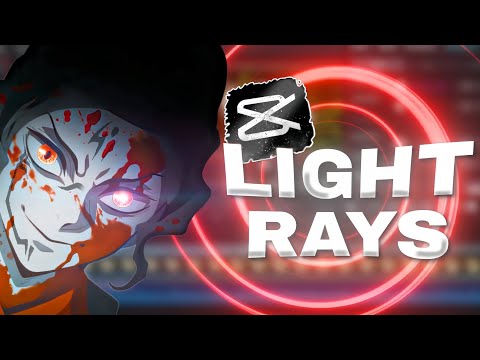 This CapCut Light Rays Trick is INSANE | AMV Tutorial 📲