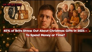 45% Of Brits Stress Out About Christmas Gifts In 2025 To Spend Money Or Time?