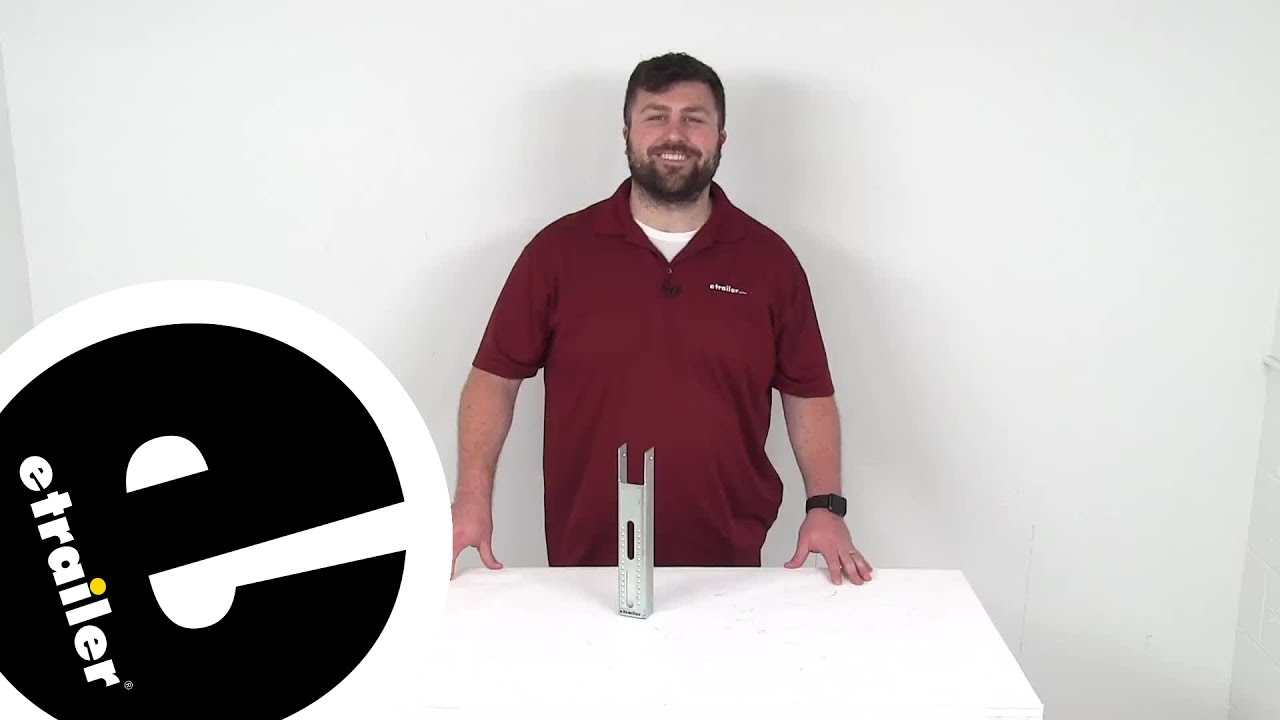 Review of etrailer Boat Trailer Parts Vertical Bunk Bracket HP32FR