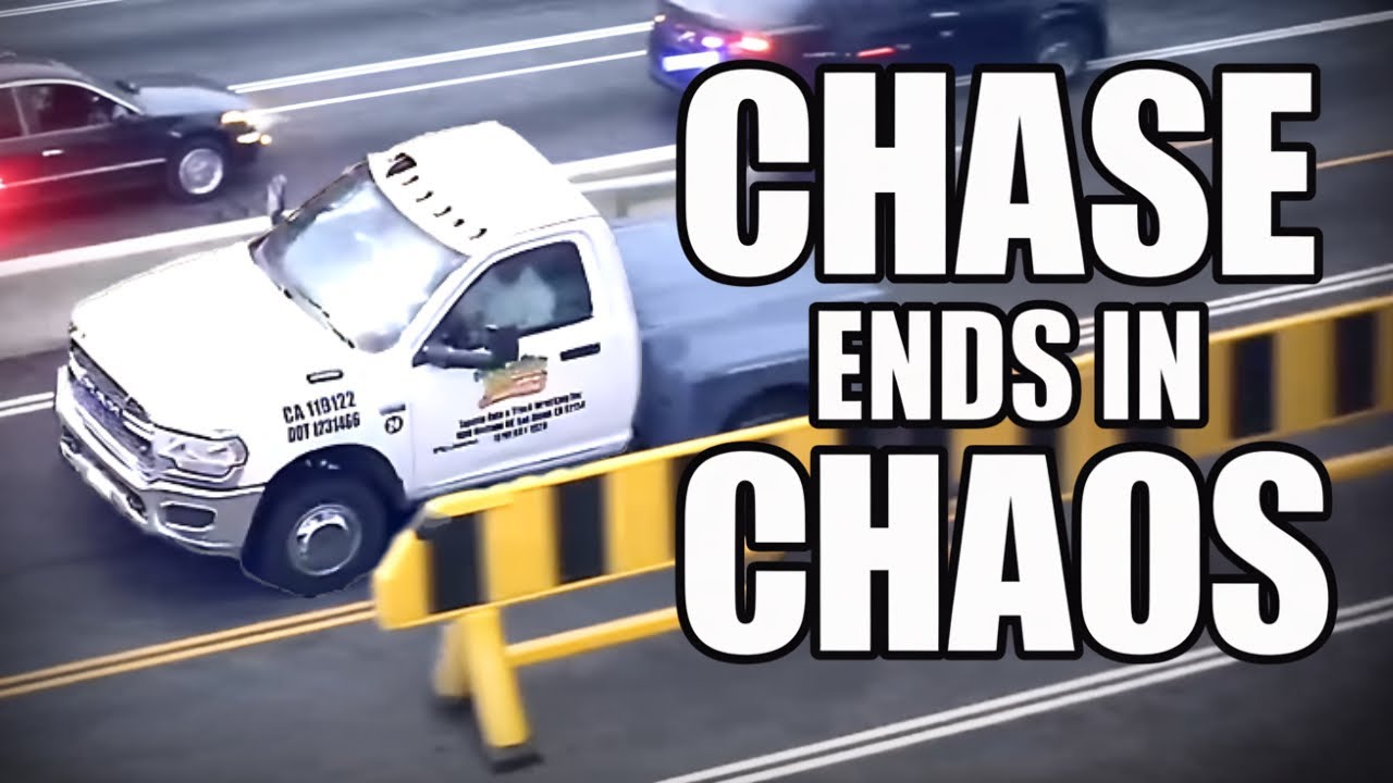 Stolen Flatbed Truck Chase | Downtown LA to Long Beach Chaos