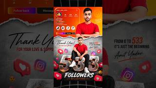 Instagram Viral AI Profile Editing 2026 | Trending Instagram Milestone Poster Editing Tutorial