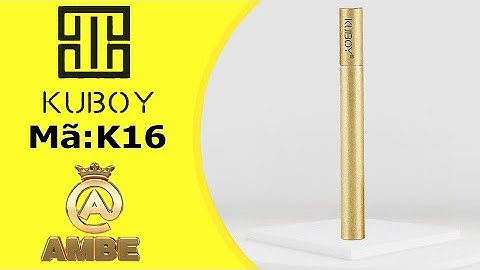 Bật lửa điếu thuốc cực độc lạ đồng khối nguyên chất Kuboy K16