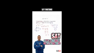 SAT Math Solve for a Variable within Functions