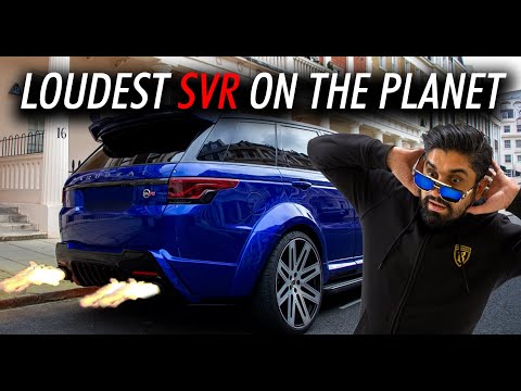 Video THE LOUDEST RANGE ROVER SPORT SVR ON THE PLANET - youtube