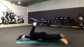 Prone Hip Extension Bent Knee