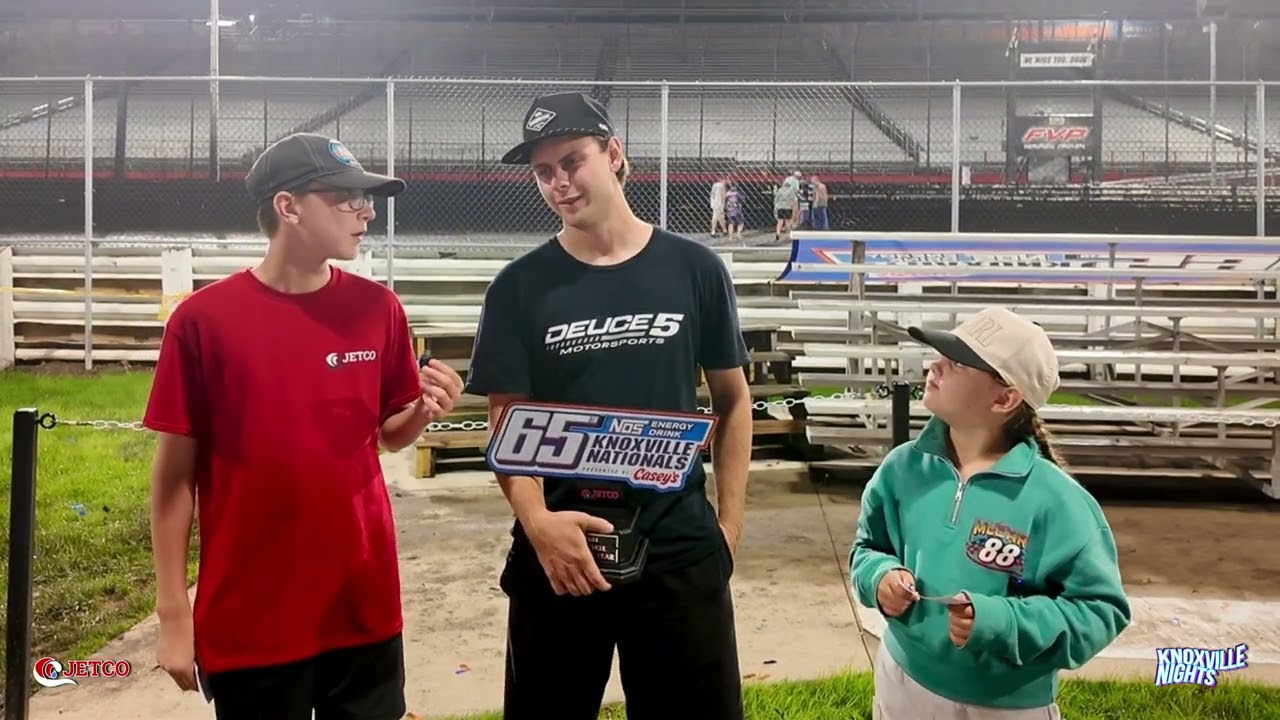 Knoxville Nationals Rookie of the Year Jy Corbet Chats with Gabe and Sleepy Susie