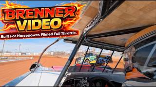 FULL THROTTLE Ride Along in a Dirt Late Model!