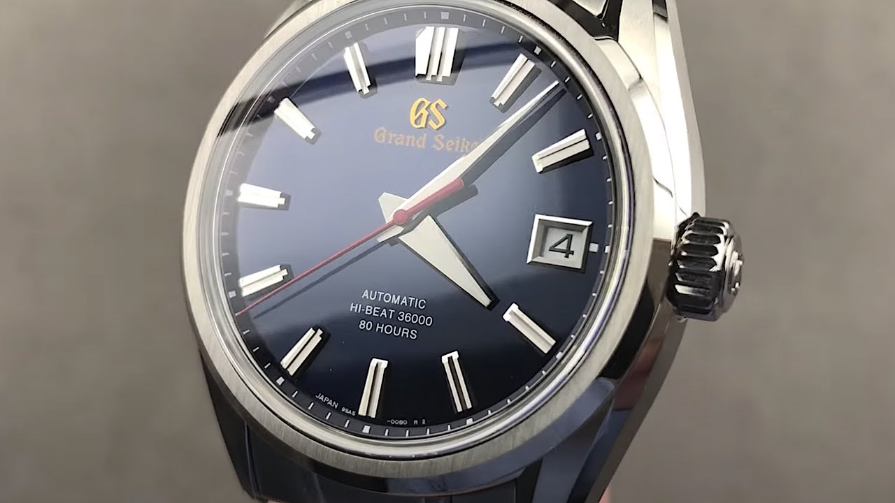 Grand Seiko Heritage Collection Hi-Beat 36000 Limited Edition SLGH003 Grand  Seiko Watch Review - YouTube