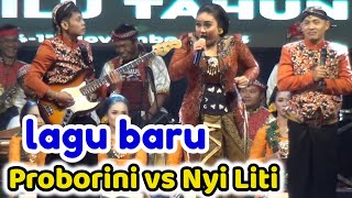 Cak Percil mencoba Bantengan di acara JAMBORE SATLINMAS Coban Rondo Malang lagu baru versi Proborini