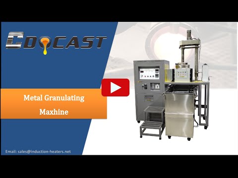 How to make Gold/Silver/Copper Alloy Grains? -Metal Granulating Machine/Metal Granulator