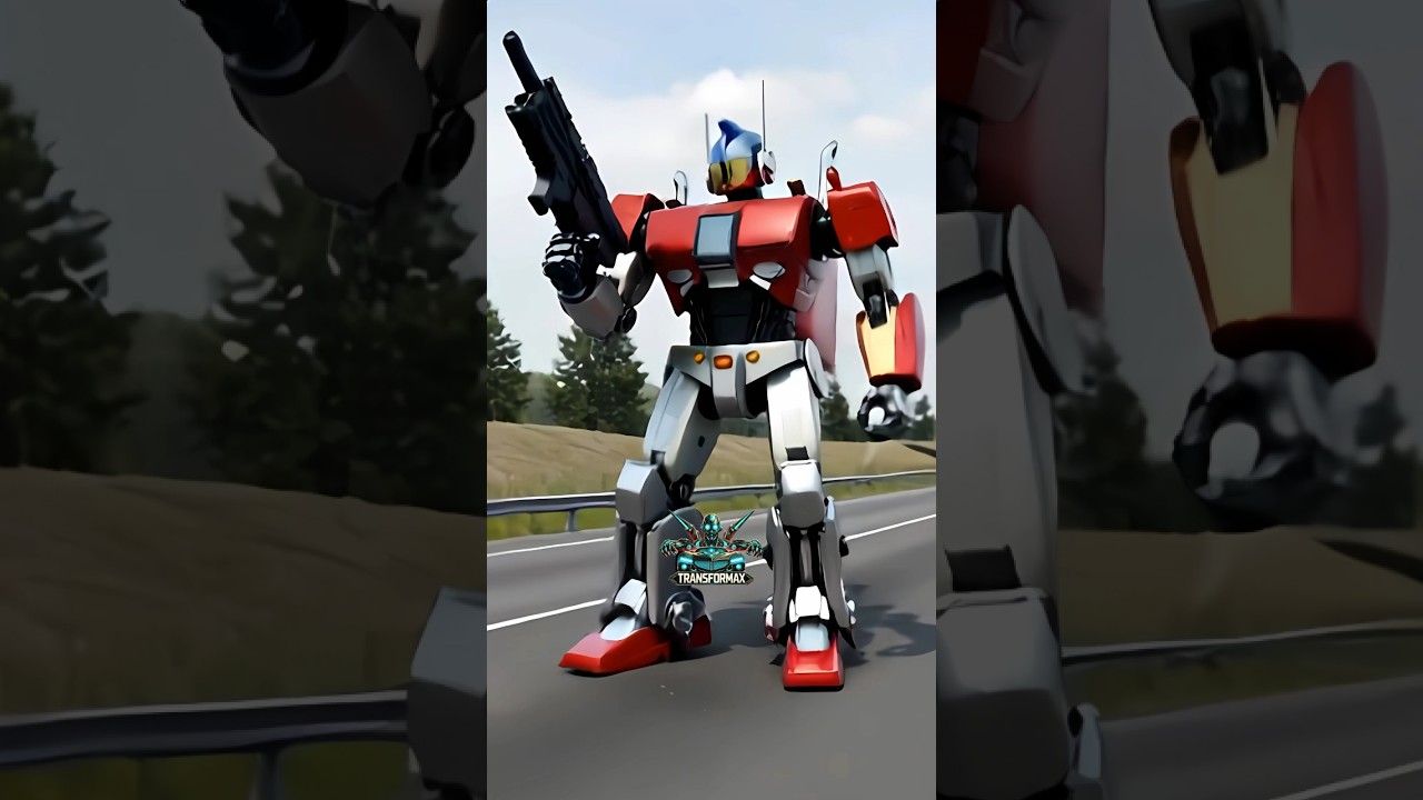 Peterbilt 379 Transforms! Mega Robot with Epic Weapons! 🤖🔥 