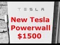 New Tesla Powerwall For $1500