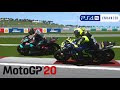 Main Kotor Rossi Tendang Quataro Ke Luarc Litar | MotoGP 20 Gameplay