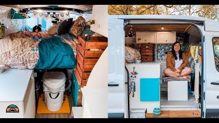 Downsizing Into A DIY 2018 Ford Transit Camper Van - Stealth Van Tour