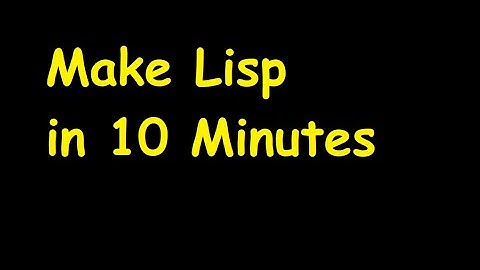 Make Your Own Programming Language in 10 minutes