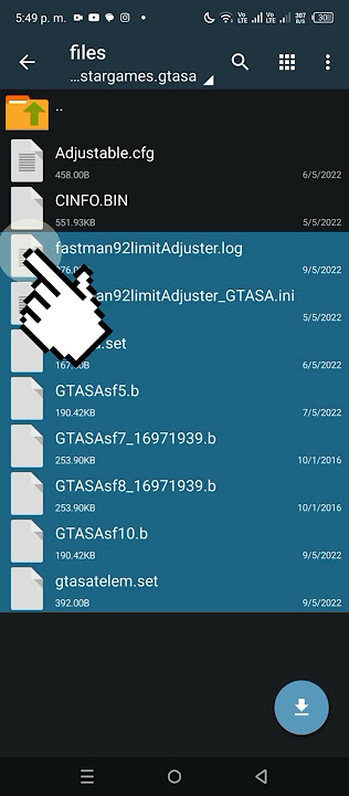 GTA:SA 100% completado https://www.mediafire.com/file/eol9o8emxuhrwrf/todo_desbloqueado.zip/file