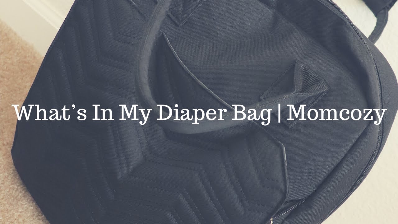 What’s In My Diaper Bag Momcozy YouTube