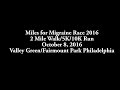 Miles for Migraine Race Philadelphia 10/8/16 "Education and Advocacy"