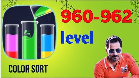 Color sort level 960/962