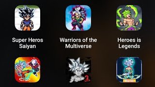 Super Heros Saiyan,Warriors of the Multiverse,Heroes is Legends,Legend Fighter,Z Legends 2,warrior screenshot 5