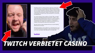 TWITCH VERBIETET CASINO | TANZVERBOT, UNGE, MCKY, POKIMANE UND CO REAGIEREN!