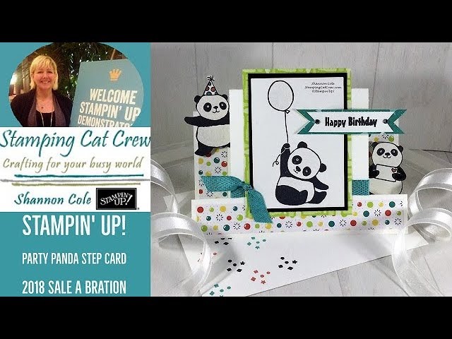 Stampin' Up! Party Pandas Mini Series Part 1 - YouTube